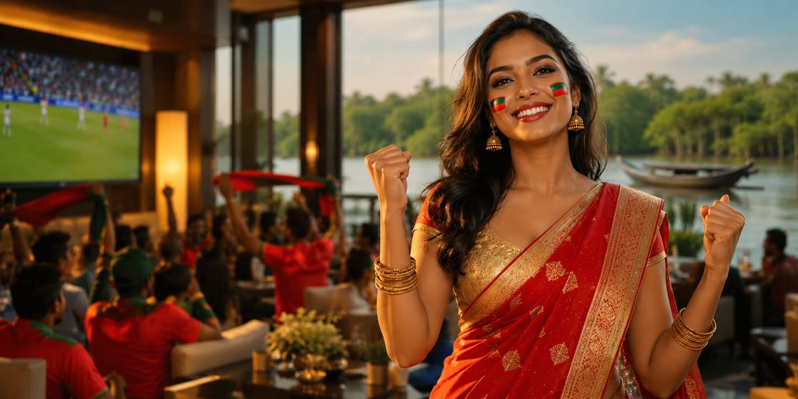 সুন্দরবন অঞ্চলে একজন সদস্য দায়িত্বশীলভাবে গেমিং উপভোগ করছেন
